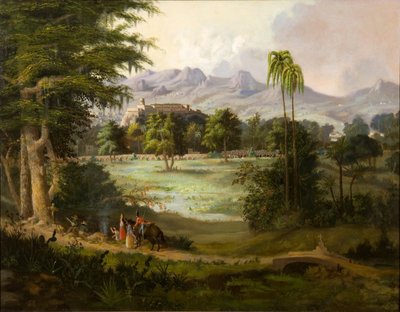 Schloss Chapultepec von Robert Scott Duncanson